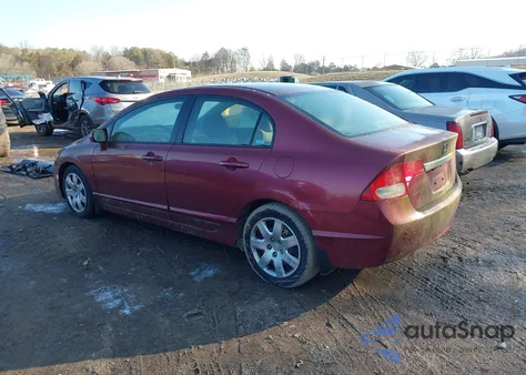 2009 Honda Civic Lx from USA, damaged, VIN 2HGFA16559H502285